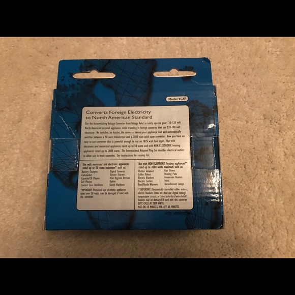 Voltage Valet Watt Converter Kit 50/2000. - Picture 5 of 8